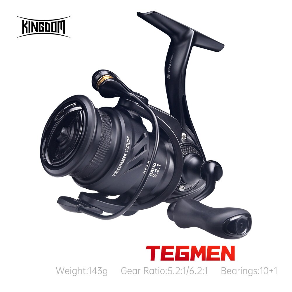 Fly Reel - Kingdom Tegmen 5.2:1 6.2:1 143g Spinning