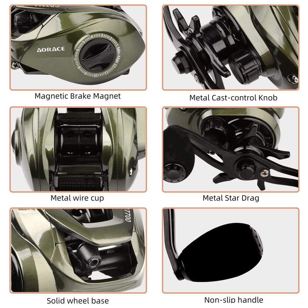 Baitcasting Reel 7.2 1 High Sp - Reel Spare Spool のレビューと価格