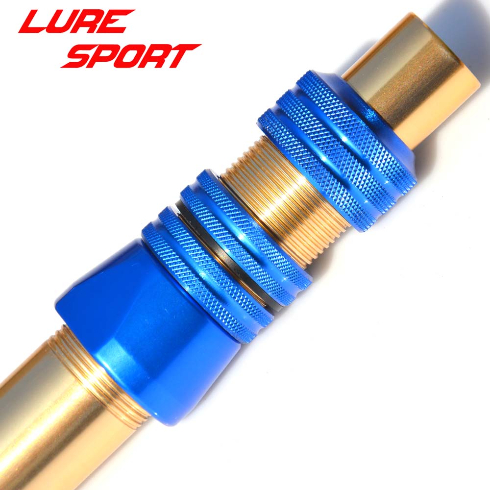 LURESPORT 40cm Gold and Blue L - Trolling Reel のレビューと価格