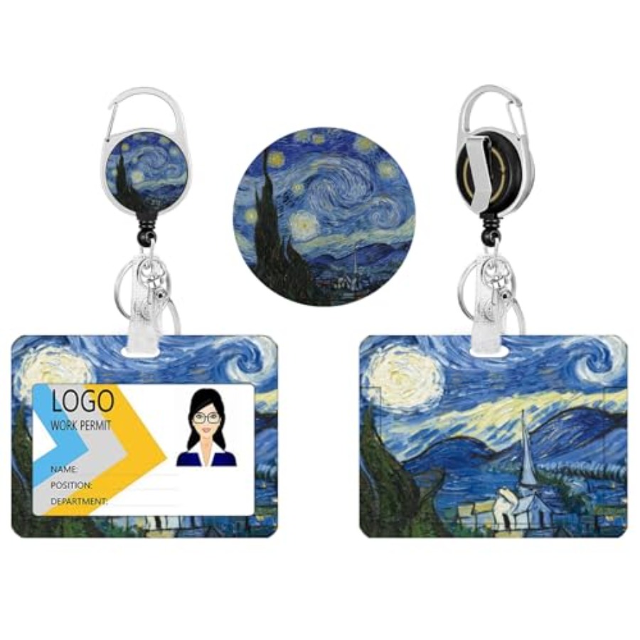2 Pack ID Badge Holder with Re - Reel Oil のレビューと価格