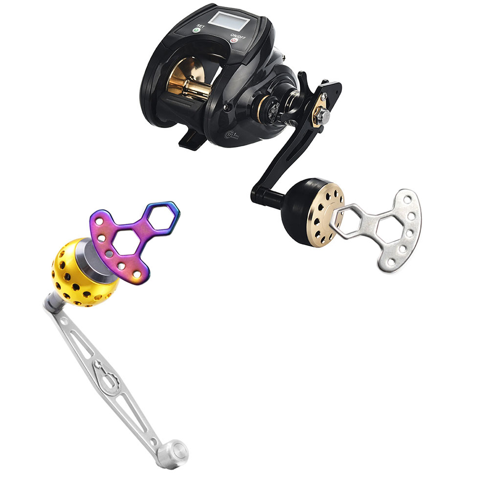 MNFT 1Pcs Stainless Steel Fish - Reel Handle のレビューと価格