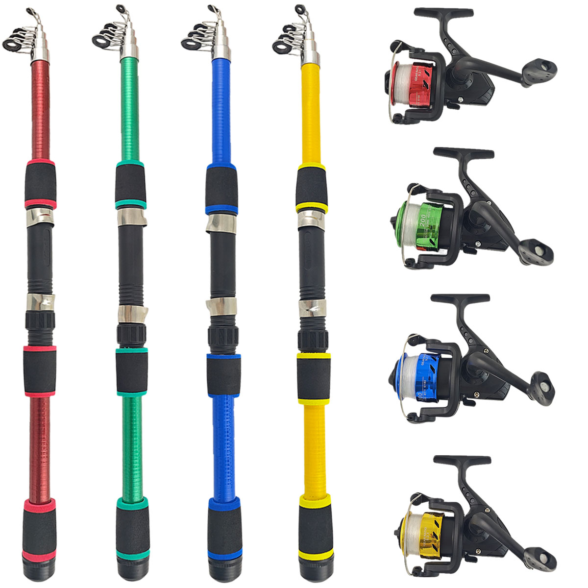 Mini Telescopic Sea Fishing Ro - Reel Bag のレビューと価格
