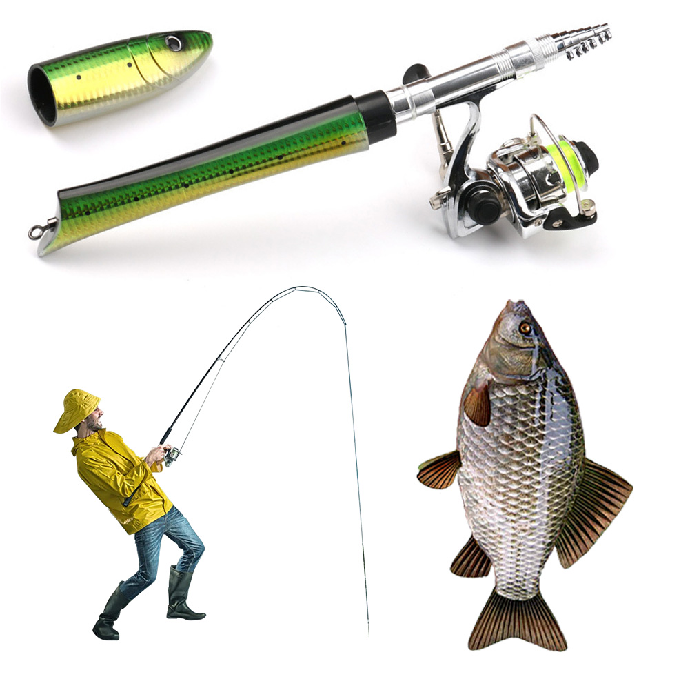 Portable Fish Shaped Fishing R - Ice Fishing Reel のレビューと価格