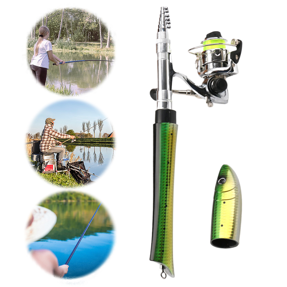Portable Fish Shaped Fishing R - Ice Fishing Reel のレビューと価格